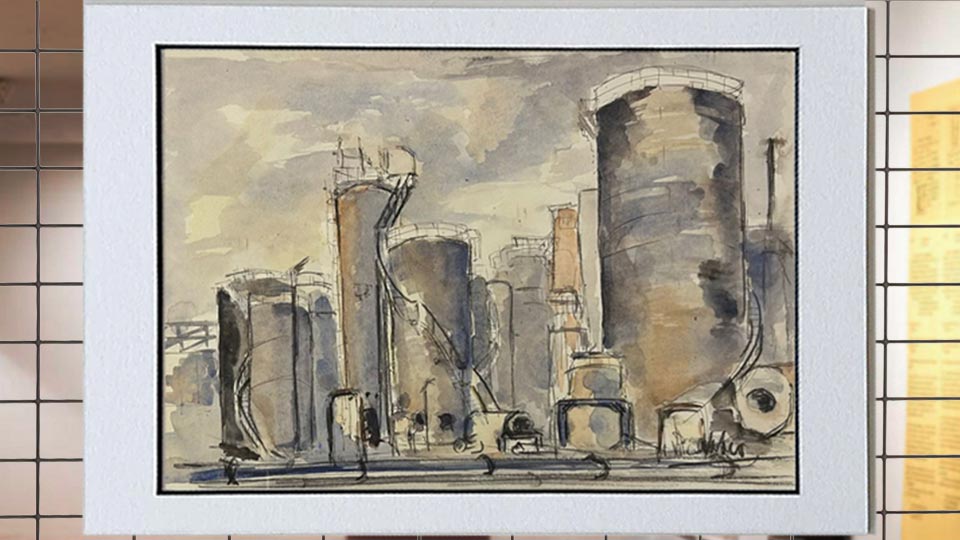 Jan Bakker aquarel 1